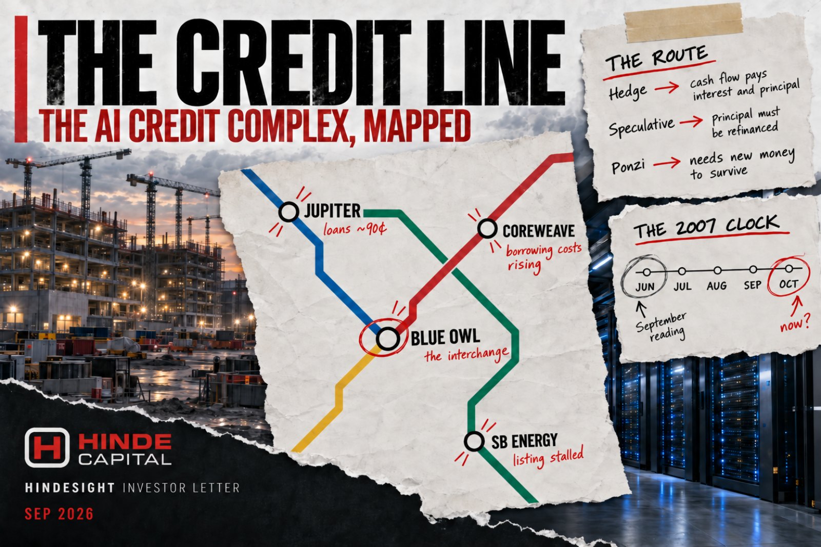 The Credit Line: the AI credit complex, mapped
